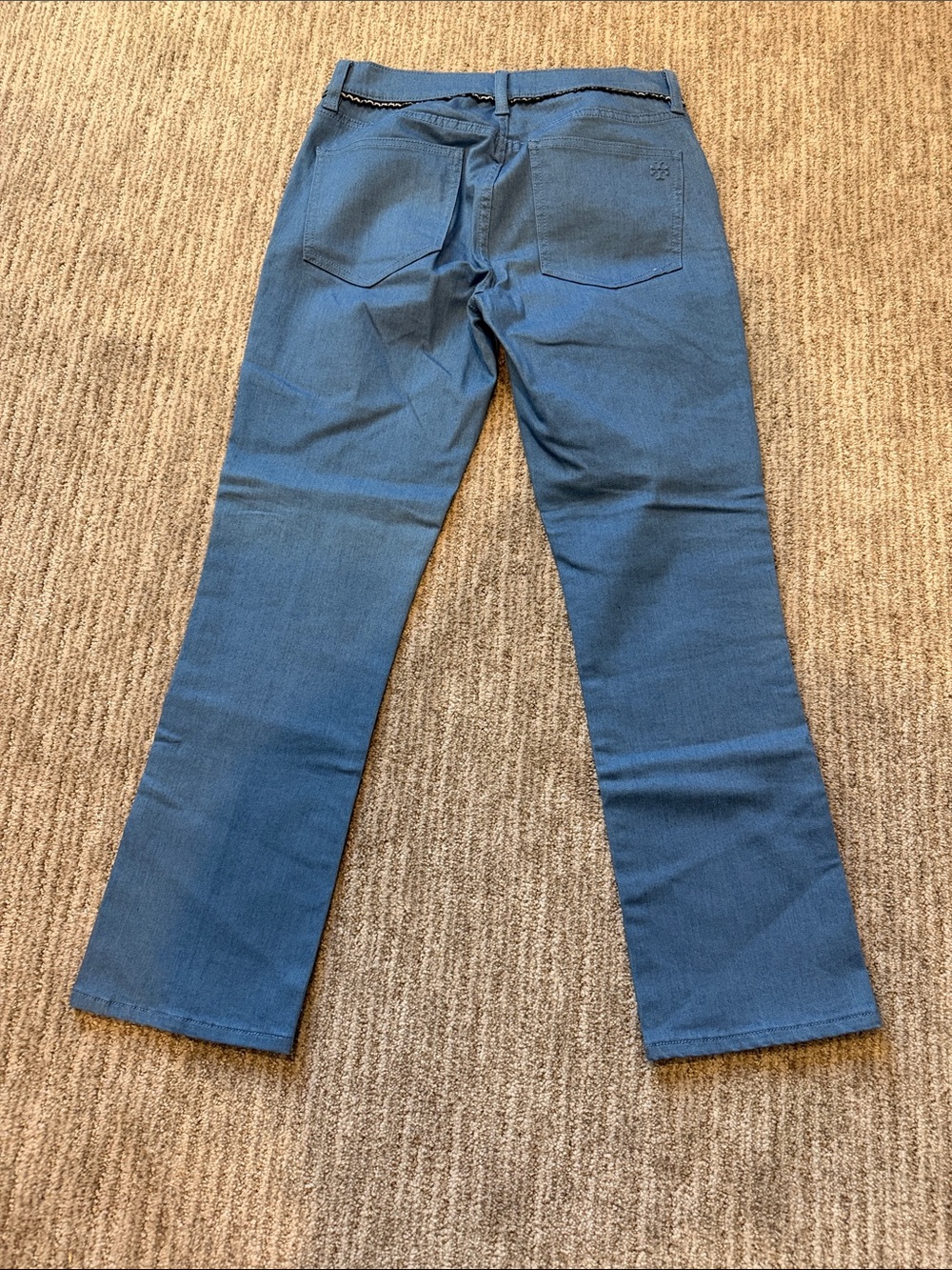 Tory Burch Jeans with Contrast Stitching - Picture 5 of 5